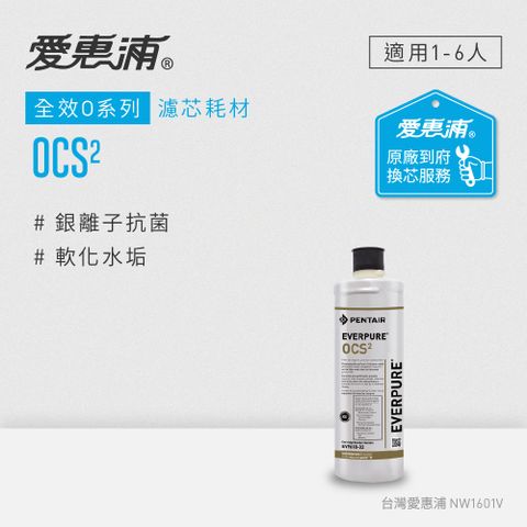 EVERPURE 愛惠浦 OCS2活性碳濾芯(到府更換)