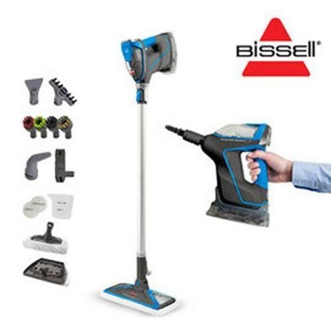 【南紡購物中心】 美國 Bissell 必勝 Slim Steam 多功能手持地面蒸氣清潔機 2233T