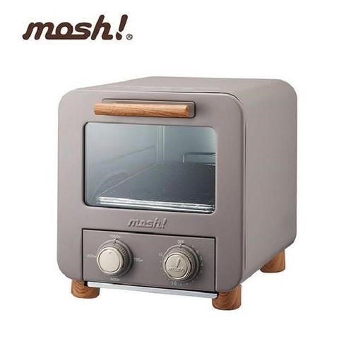 【南紡購物中心】 日本mosh!電烤箱 M-OT1 BR 咖啡棕