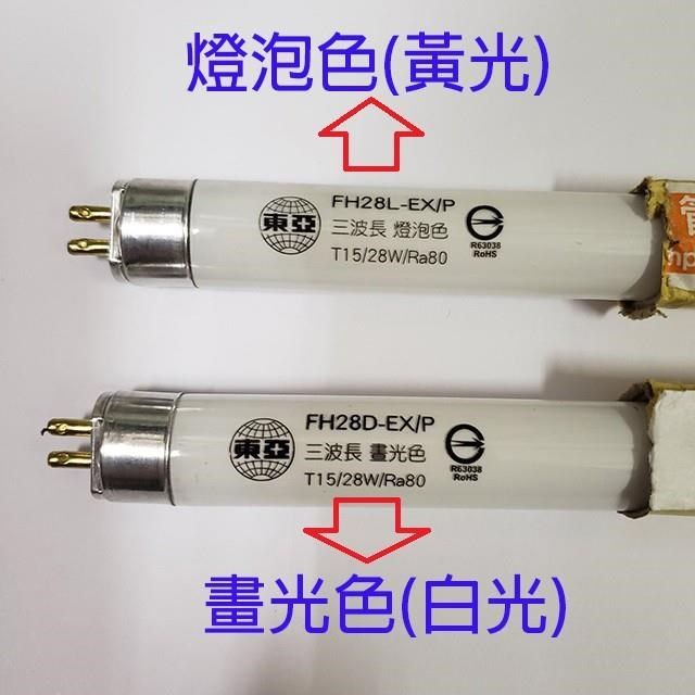 20入組】東亞T5 28W(4尺) 日光燈管(FH28D/L-EX/P) - PChome 24h購物