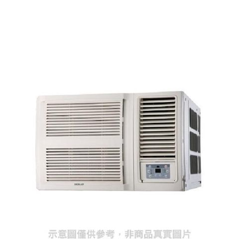【南紡購物中心】 (含標準安裝)禾聯變頻冷暖窗型冷氣5坪HW-GL36H