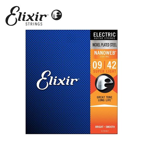 Elixir EXXG-12002 Nanoweb 電吉他套弦原廠公司貨 商品保固有保障