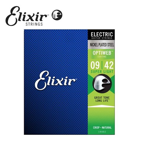 Elixir EXXG-19002 Optiweb 電吉他套弦原廠公司貨 商品保固有保障