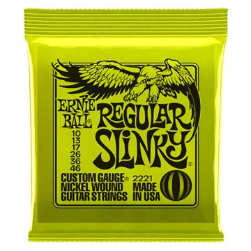 ERNIE BALL 2221 電吉他套弦 10-46 兩套出貨款 原廠公司貨 商品保固有保障