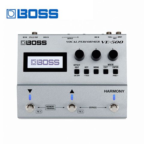 BOSS VE-500 人聲效果器 原廠公司貨 商品保固有保障