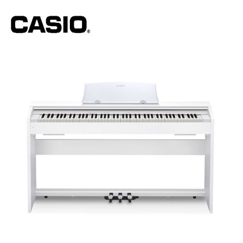 CASIO PX770 WE 88 鍵數位電鋼琴 古典白色款原廠公司貨 商品保固有保障