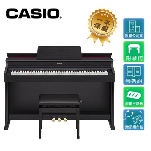 CASIO AP-470 BK 88鍵數位電鋼琴 經典黑色木質款原廠公司貨 商品保固有保障