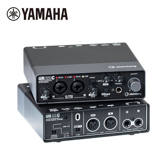 YAMAHA Steinberg UR22C 錄音介面- PChome 24h購物