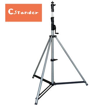 STANDER  WP-165 齒輪鍊條手搖式升降燈光架(支) 台灣製造 專利申請商品有保障