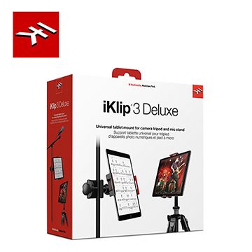 IK Multimedia iKlip 3 Deluxe 平板專用支架夾 原廠公司貨 商品保固有保障