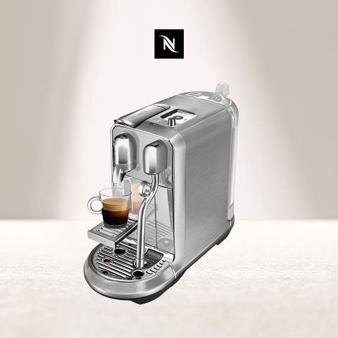 ▼旗艦拉花機款▼Nespresso 膠囊咖啡機 Creatista Plus 不鏽鋼金屬色