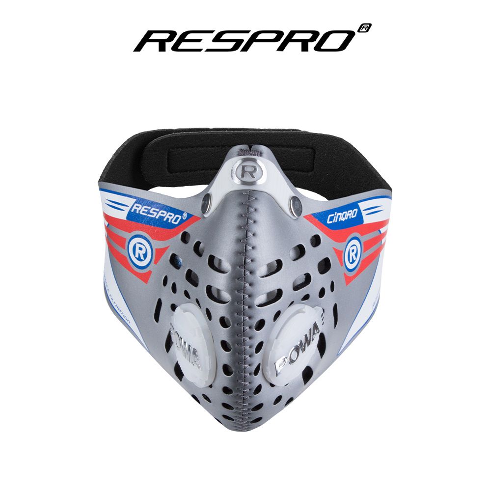 RESPRO 英國  CINQRO 運動款多重防護口罩( 銀色 )