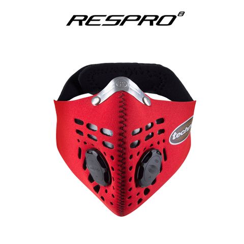 ◤機車族必備◢英國 RESPRO TECHNO 防霾競速騎士口罩( 紅色 )