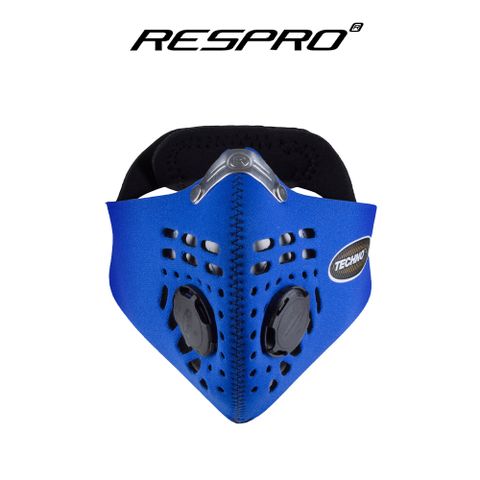 ◤機車族必備◢英國 RESPRO TECHNO 防霾競速騎士口罩( 藍色 )