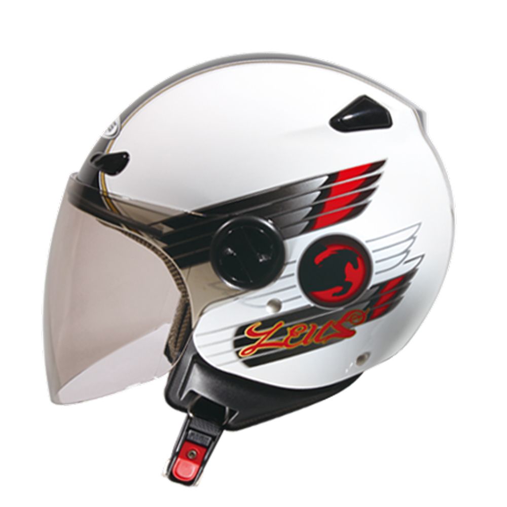 ZEUS 瑞獅 210B DD65 3/4罩(安全帽機車內襯鏡片半罩全可拆開放式安全帽GOGORO)