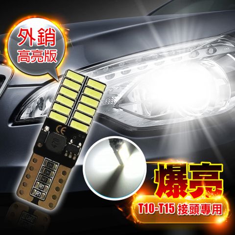 車的LED系列 雙入T10-4014 24SMD