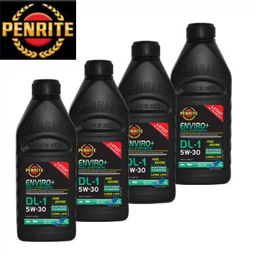 PENRITE 澳洲ENVIRO + DL1 ENGINE OIL原廠歐版 5W-30汽柴油機油 1L-四瓶裝