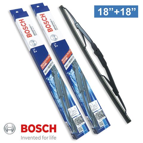 【BOSCH 博世】日本海外版超滑順石墨雨刷18+18吋