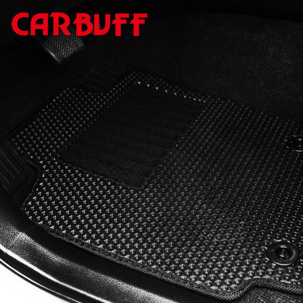 CARBUFF 車痴  汽車腳踏墊 YARIS 2014/09~2018/03 三代 適用 / 蜂巢式防水車墊