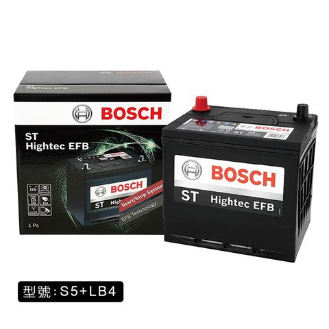 BOSCH 博世 S5+LB4 EFB低身電瓶75AH 汽車電瓶 KUGA FOCUS14