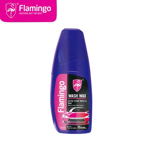 Flamingo 晶亮極淨洗車蠟500ml