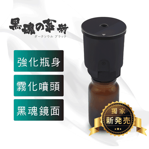 【MiniPRO】黑魂系列10ml精油瓶噴頭組 (MP-2888專用)