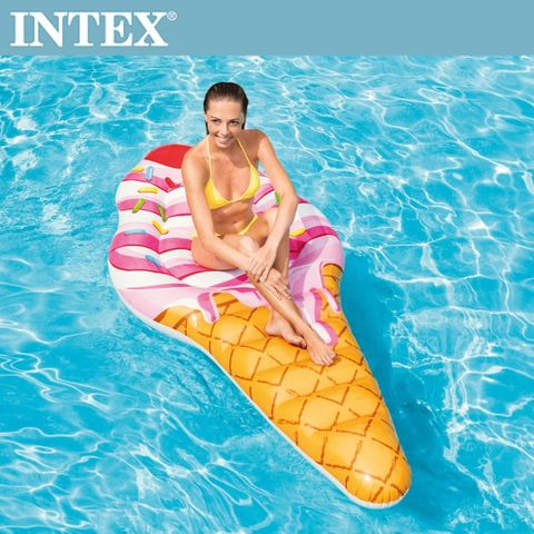 INTEX 冰淇淋浮排224x107cm(58762)