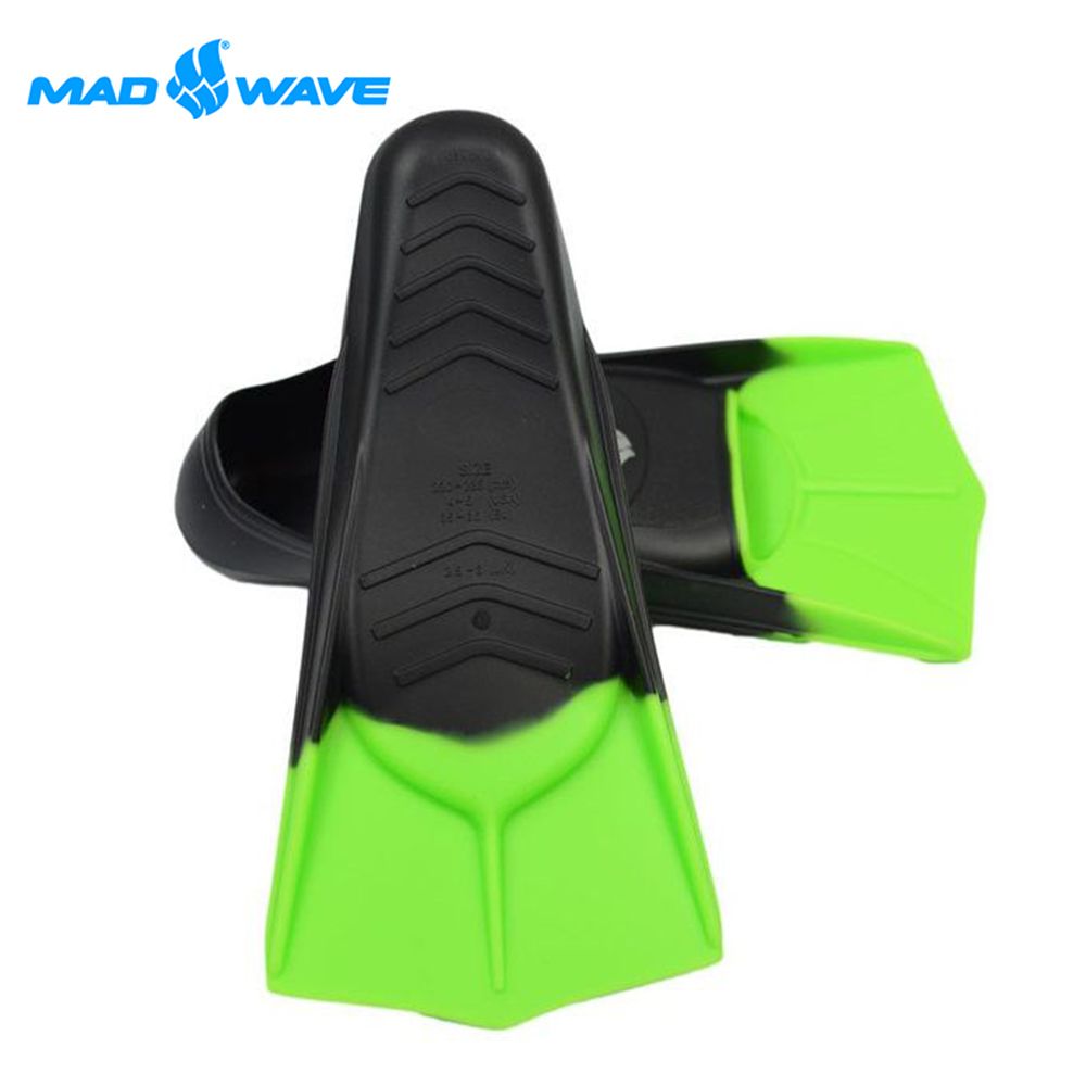 MADWAVE 短葉片訓練用蛙鞋 M074710 TRAINING