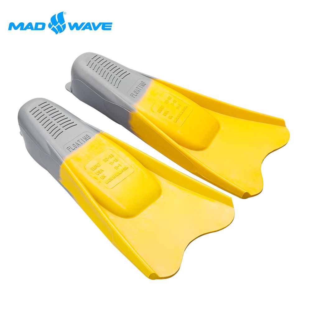 MADWAVE 俄羅斯 Fins POOL COLOUR SHORT 成人訓練用短蛙鞋