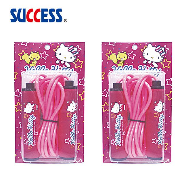 SUCCESS 成功  kitty粉彩瘦身跳繩 A431(2入組)