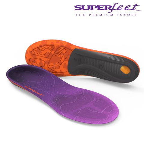 SUPERfeet 【美國】碳纖維健行鞋墊(紫色)