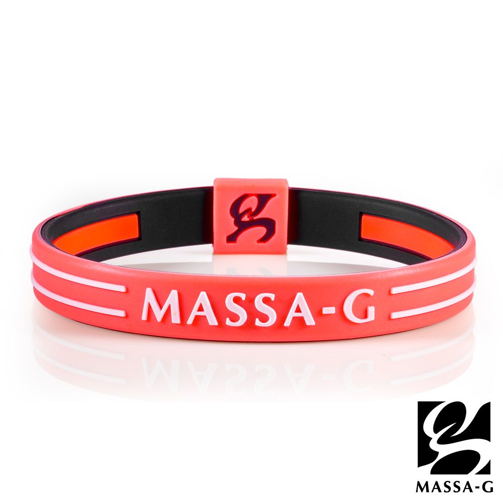 MASSA-G  Energy Plus雙面鍺鈦能量手環-橘