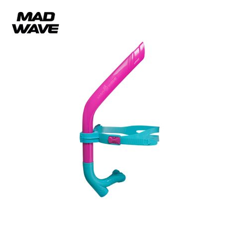 MADWAVE 前掛式訓練兒童專用呼吸管 PRO SNORKEL JUNIOR