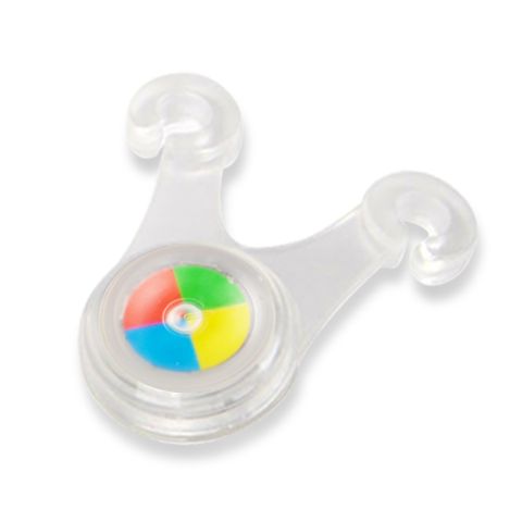 LIFECODE LED三段閃燈/青蛙燈/營繩警示燈/自行車尾燈-10入