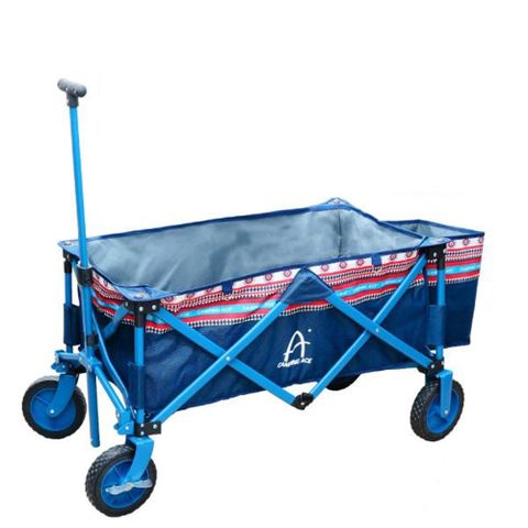【台灣 Camping Ace】摺疊露營拖車.雜物車.貓 狗寵物車_ARC-188 藍色
