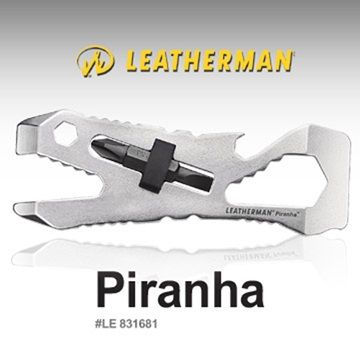 【美國 Leatherman】Piranha 二合一多功能不鏽鋼扳手_831681