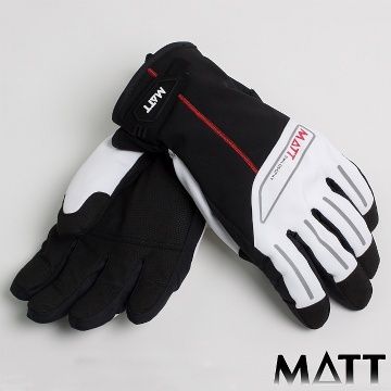 SNOWTRAVEL MATT西班牙 PRIMALOFT保暖GTX防水手套(黑/白)