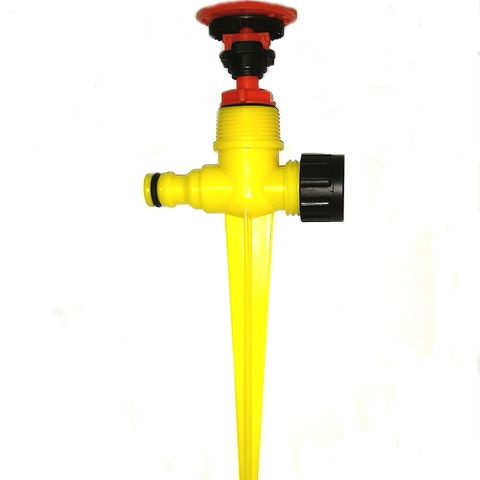 雙孔360度旋轉噴頭與20公分腳架5個