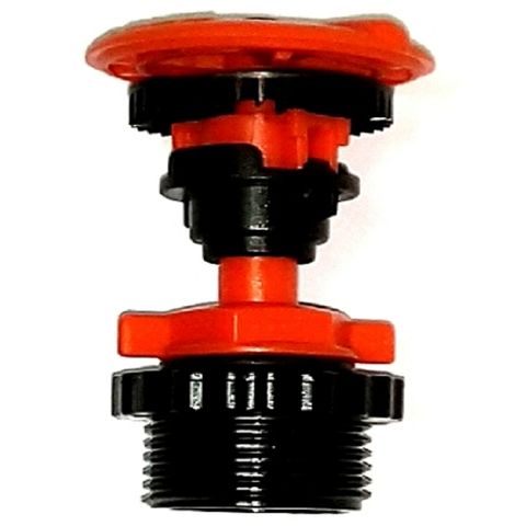 六分外牙雙孔360度旋轉噴頭6個