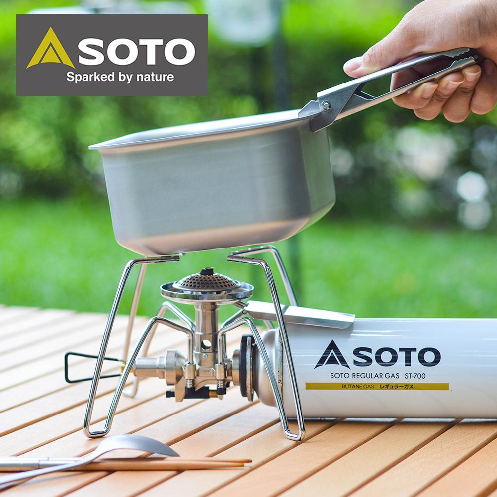 SOTO 日本 迷你穩壓蜘蛛爐 ST-310(露營野營休閒爐 登山瓦斯爐 輕量便攜卡式爐)