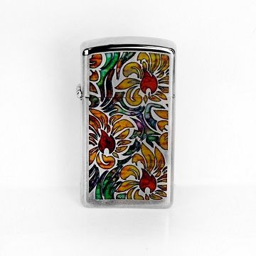 Zippo 美國 Fusion Floral 防風打火機