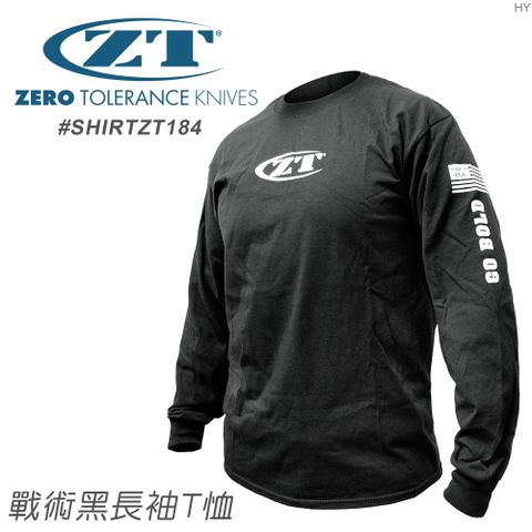 ZT SHIRT 戰術黑長袖T恤