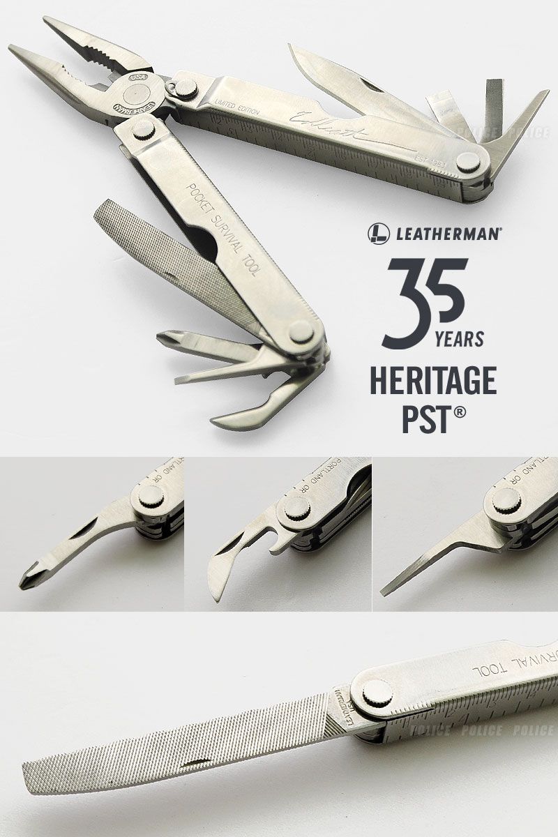 POCKET SURVIVAL TOOLLEATHERMAN USA  ORHERITAGEPORTLAND ORTLAND ORORVIVAL TOOL POLICE