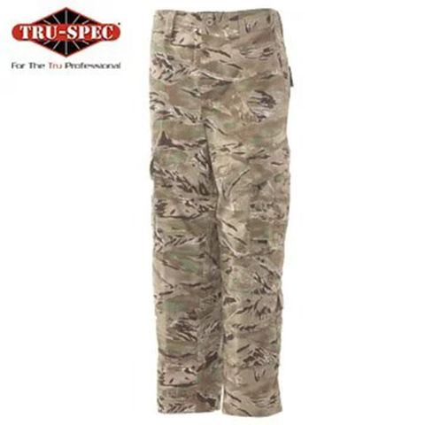 TRU SPEC 鐵士貝克 鐵士軍規戰術反應制服褲 50/50 多地虎斑