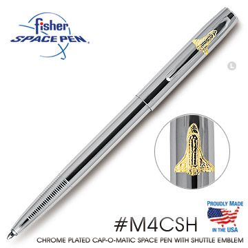 Fisher  Space Pen M4系列Cap-O-Matic 太空梭徽章筆夾太空筆 #M4CSH