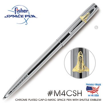 Fisher Space Pen M4 系列Cap-O-Matic 太空梭徽章筆夾太空筆#M4CSH - PChome 24h購物