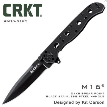 CRKT  M16-01KS 黑刃折刀#M16-01KS