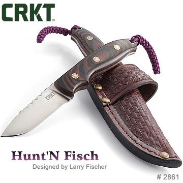 CRKT HuntN Fisch 直刀 (#2861 )