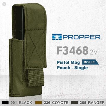 PROPPER Pistol Mag Pouch - Single 手槍彈匣套(單套)  F3468