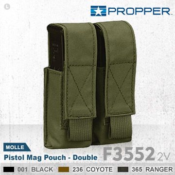 PROPPER  Pistol Mag Pouch - Double 手槍彈匣套(雙套)   F3552